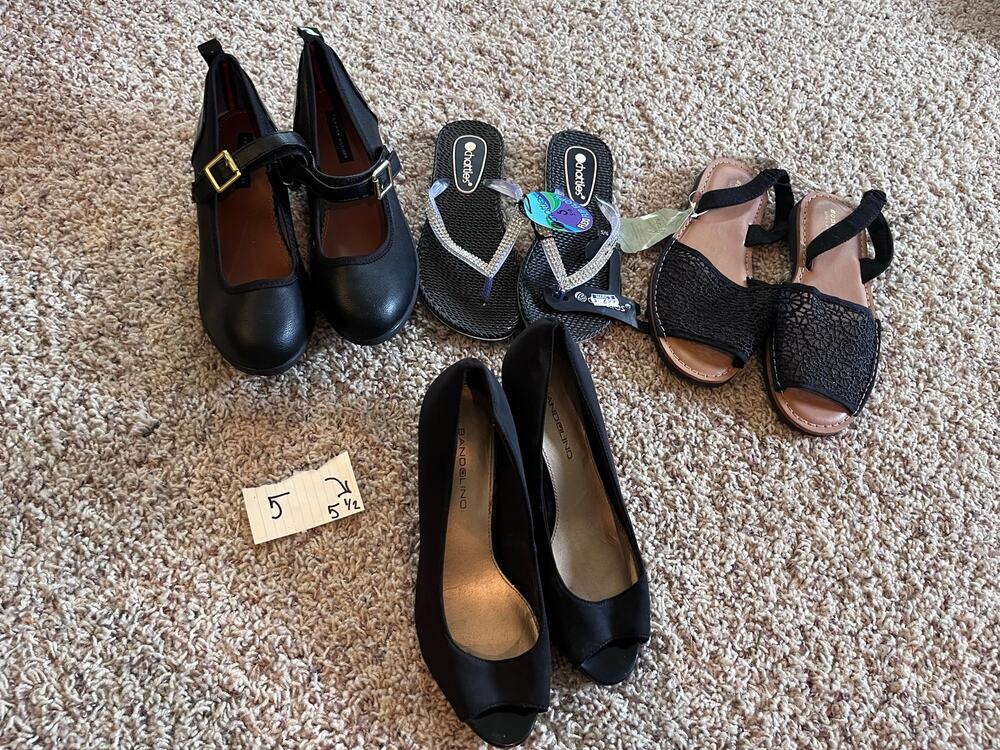 Lot of Womens Size 5 Shoes